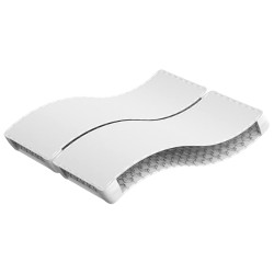 Matelas à ressorts bonnell moyen 140x200 cm 511122511122
