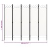 Cloison de séparation 5 panneaux Blanc 200x180 cm 511133511133