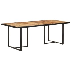 Table à manger 200 cm Bois de manguier brut 511135511135