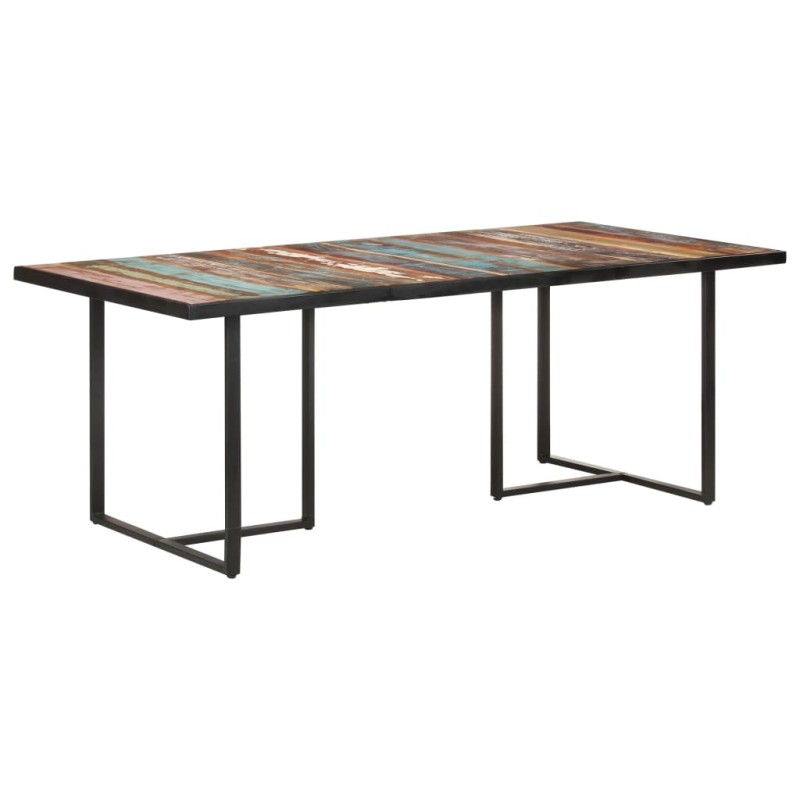 Table de salle à manger 200 cm Bois de récupération massif 511137511137