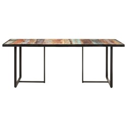 Table de salle à manger 200 cm Bois de récupération massif 511137511137