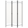 Cloison de séparation 3 panneaux blanc 120x180 cm 511138511138