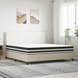 Matelas à ressorts ensachés moyen 200x200 cm 511142511142