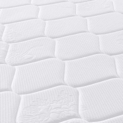 Matelas à ressorts ensachés dureté moyenne 200x200 cm 511145511145