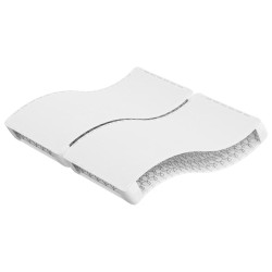 Matelas à ressorts bonnell moyen 200x200 cm 511159511159