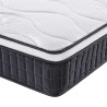 Matelas à ressorts bonnell moyen 200x200 cm 511159511159