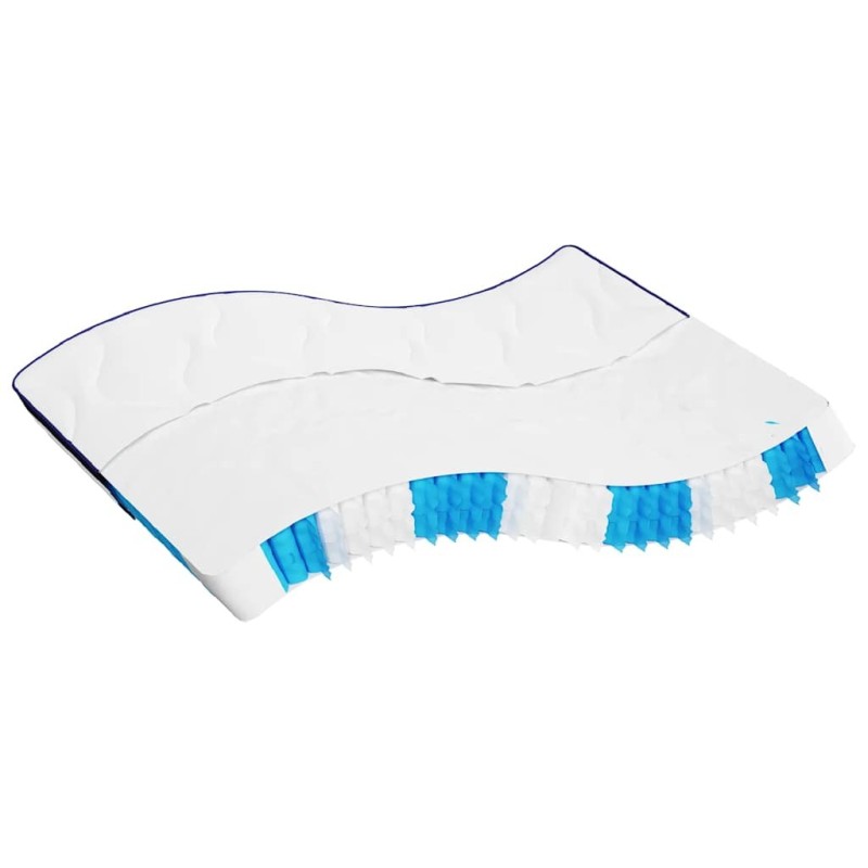 Matelas à ressorts ensachés dureté moyenne 180x200 cm 511165511165