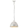 Lampe suspendue industrielle vintage 25 W Argenté Rond 31cm E27 511176511176