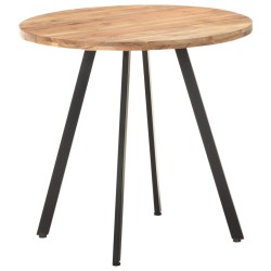 Table de salle à manger 80 cm Bois d'acacia solide 511183511183