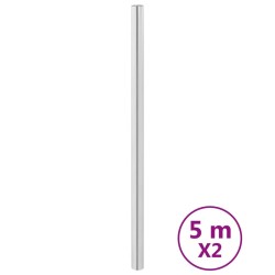 Autocollants auto-adhésifs pour meuble argenté 90x500 cm PET 511196511196