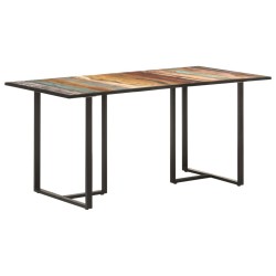 Table de salle à manger 160 cm Bois de récupération massif 511204511204