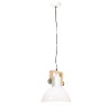 Lampe suspendue industrielle 25 W Blanc Rond 30 cm E27 511209511209