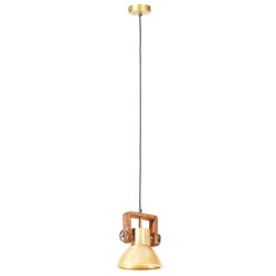 Lampe suspendue industrielle 25 W Laiton Rond 19 cm E27 511210511210