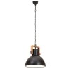 Lampe suspendue industrielle 25 W Noir Rond 40 cm E27 511211511211
