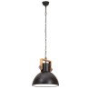 Lampe suspendue industrielle 25 W Noir Rond 40 cm E27 511211511211