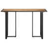 Table à manger 120 cm Bois de manguier brut 511214511214