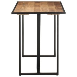 Table à manger 120 cm Bois de manguier brut 511214511214