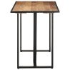 Table à manger 120 cm Bois de manguier brut 511214511214
