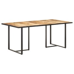 Table de salle à manger 180 cm Bois de manguier brut 511216511216