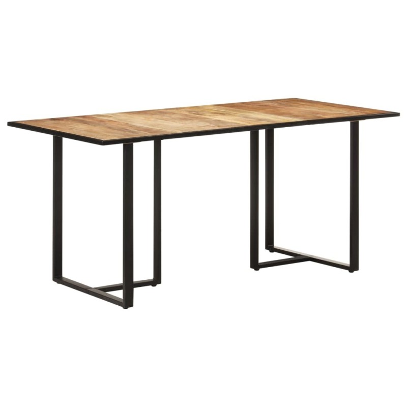 Table de salle à manger 160 cm Bois de manguier brut 511217511217