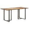 Table de salle à manger 160 cm Bois de manguier brut 511217511217