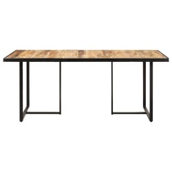 Table de salle à manger 160 cm Bois de manguier brut 511217511217