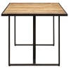 Table de salle à manger 160 cm Bois de manguier brut 511217511217