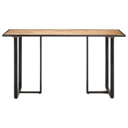 Table de salle à manger 140 cm Bois de manguier brut 511219511219