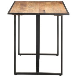 Table de salle à manger 140 cm Bois de manguier brut 511219511219