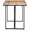 Table de salle à manger 140 cm Bois de manguier brut 511219511219