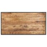 Table de salle à manger 140 cm Bois de manguier brut 511219511219