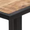 Table de salle à manger 140 cm Bois de manguier brut 511219511219