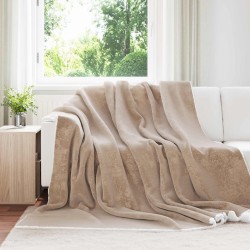 Jeté Camel 240 x 270 cm Toison 511236511236