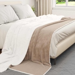Jeté Camel 240 x 270 cm Toison 511236511236