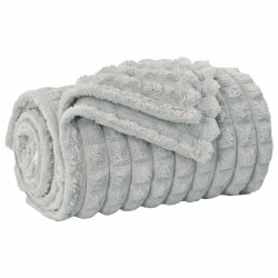 Couvertures à jeter 6 pcs Gris 240 x 220 cm Toison 511238511238