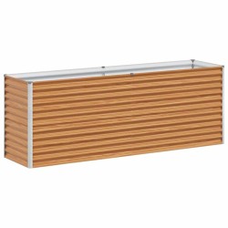 Jardinière surélevée 195 x 50 x 68 cm Acier galvanisé 511248511248
