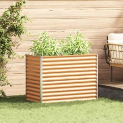 Jardinière surélevée 98 x 50 x 68 cm Acier galvanisé 511252511252
