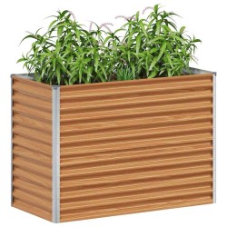 Jardinière surélevée 98 x 50 x 68 cm Acier galvanisé 511252511252