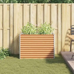 Jardinière surélevée 98 x 50 x 68 cm Acier galvanisé 511252511252