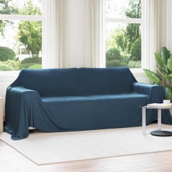 Jeté Bleu marine 350 x 270 cm Toison 511258511258