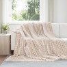 Couvertures à jeter 6 pcs Beige 240 x 220 cm Toison 511259511259