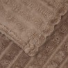 Couvertures à jeter 6 pcs Camel 240 x 220 cm Toison 511265511265