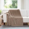 Couvertures à jeter 6 pcs Camel 200 x 150 cm Toison 511266511266