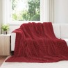 Jeté Rouge Bordeaux 270 x 240 cm Toison 511267511267