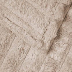 Couvertures à jeter 6 pcs Beige 270 x 240 cm Toison 511274511274