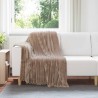 Couvertures à jeter 6 pcs Camel 150 x 130 cm Toison 511278511278