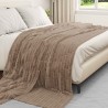 Couvertures à jeter 6 pcs Camel 270 x 240 cm Toison 511291511291