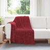 Couvertures à jeter 6 pcs Rouge Bordeaux 150 x 130 cm Toison 511298511298