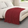 Couvertures à jeter 6 pcs Rouge Bordeaux 150 x 130 cm Toison 511298511298