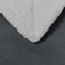 Jeté Gris foncé 220 x 240 cm Toison 511311511311